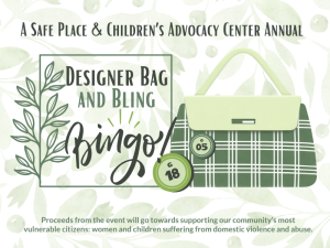 Designer Bag Bingo and Bling Header | Compass Health Network